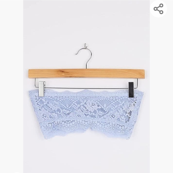 Free People Womens's Quartz Lacey Looks Bandeau- Blue Moon. Size: XS. - Picture 8 of 13